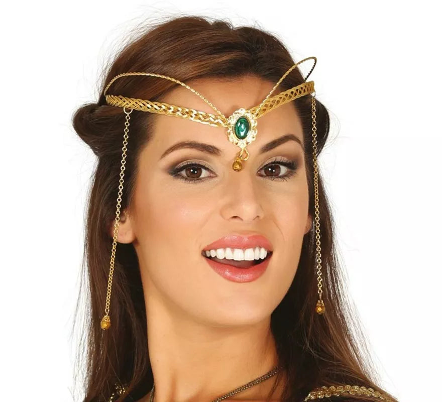 Translation missing: pt-PT.Diadema Medieval Metálica Oro