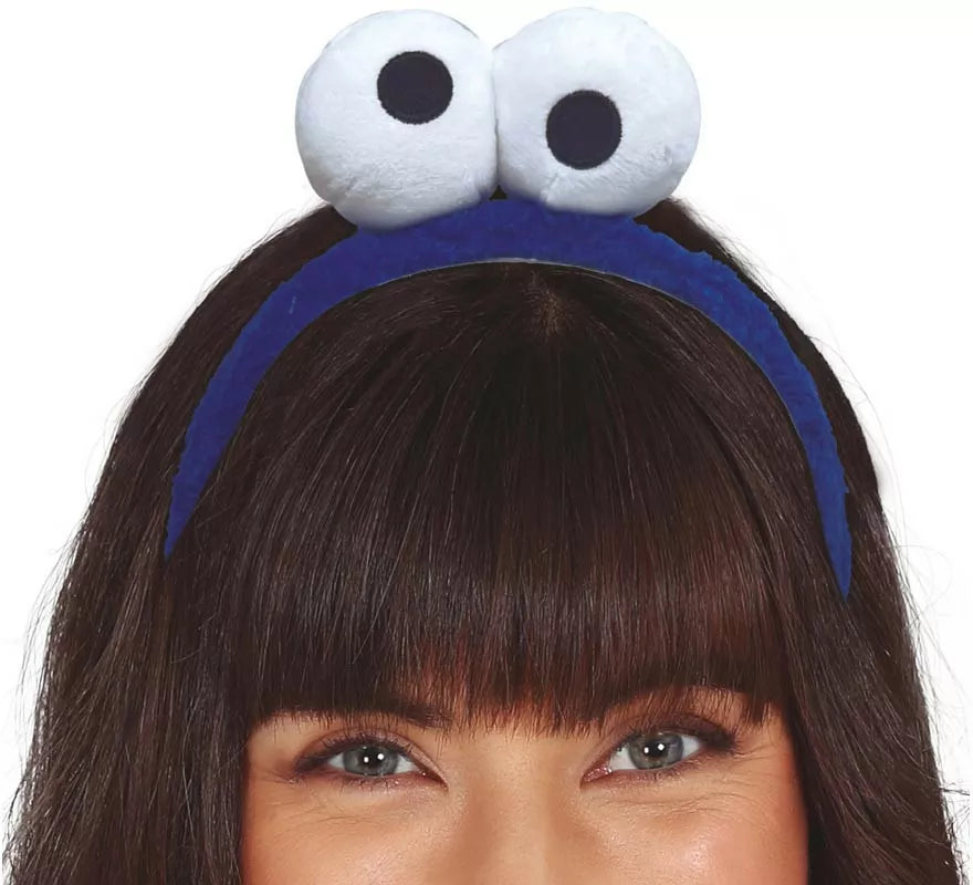 Translation missing: pt-PT.Diadema Monstruo Azul con Plumas