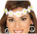 Diadema o Cinta con Flores Blancas