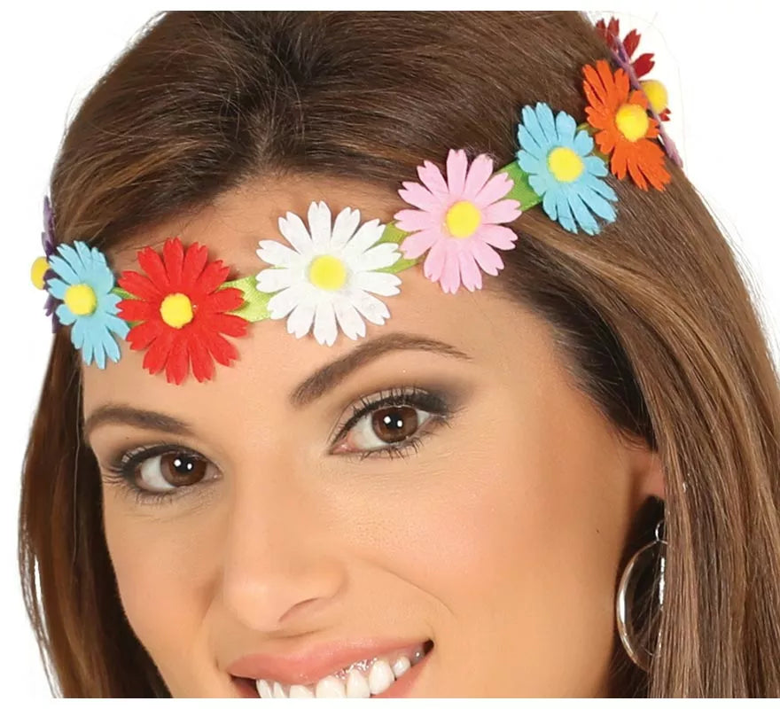 Translation missing: pt-PT.Diadema o Cinta con Flores Multicolor