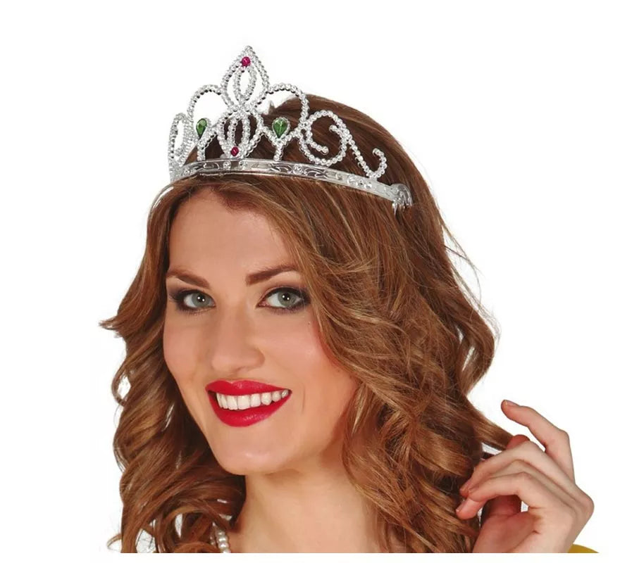 Translation missing: pt-PT.Diadema o Tiara plata para Princesas