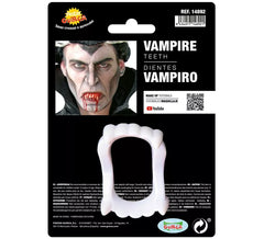 Dentes de vampiro para o Halloween