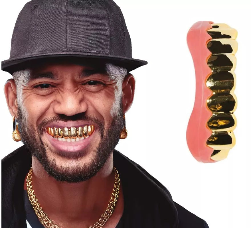 Translation missing: pt-PT.Dientes dorados de rapero