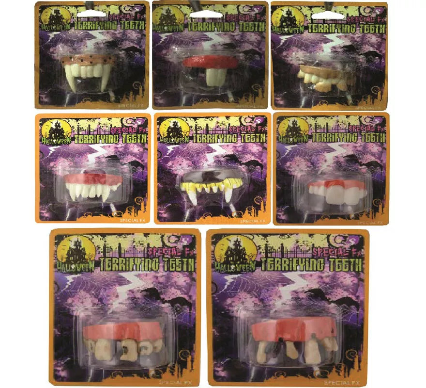 Translation missing: pt-PT.Dientes terroríficos de Halloween modelos surtidos