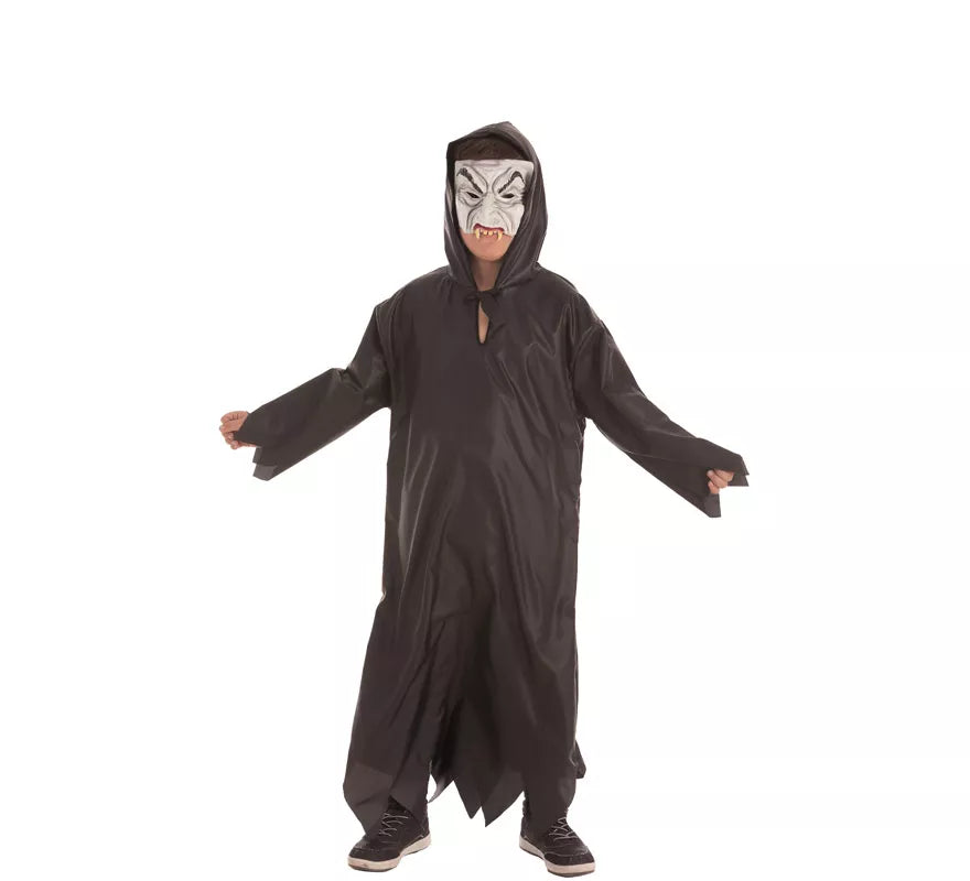 Translation missing: pt-PT.Disfraz con Túnica y Máscara de terror en 3 Modelos surtidos para niños