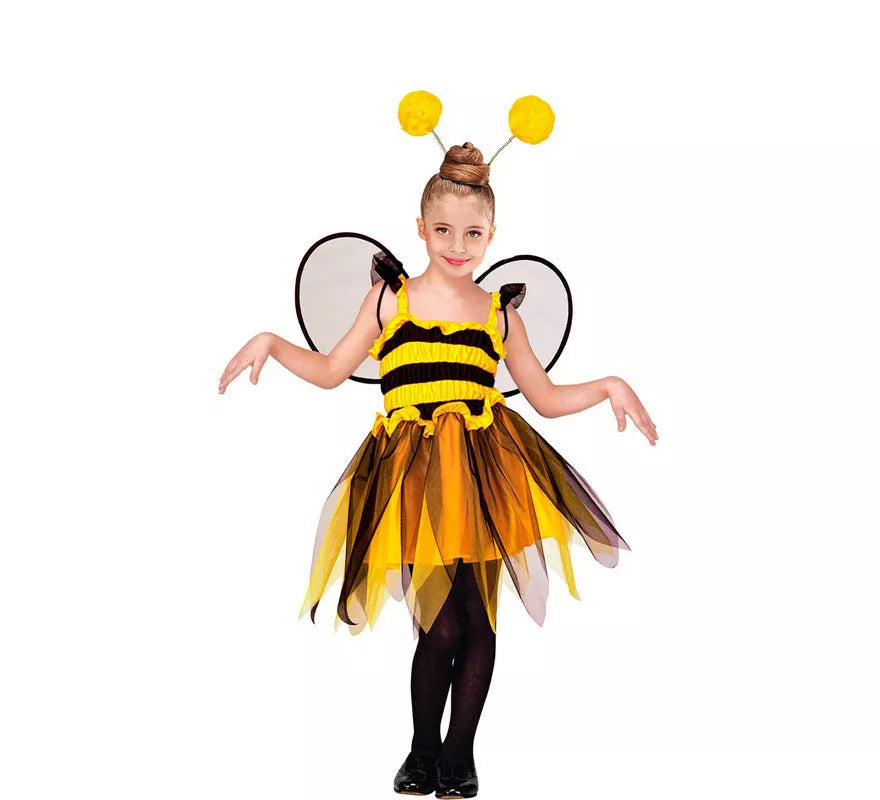 Translation missing: pt-PT.Disfraz de Abeja con Antenas grandes para niña