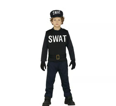 Fato de Swat Agent para menino