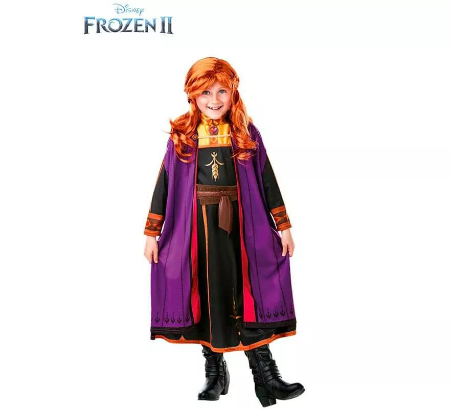 Translation missing: pt-PT.Disfraz de Anna de Frozen 2 en caja para niña