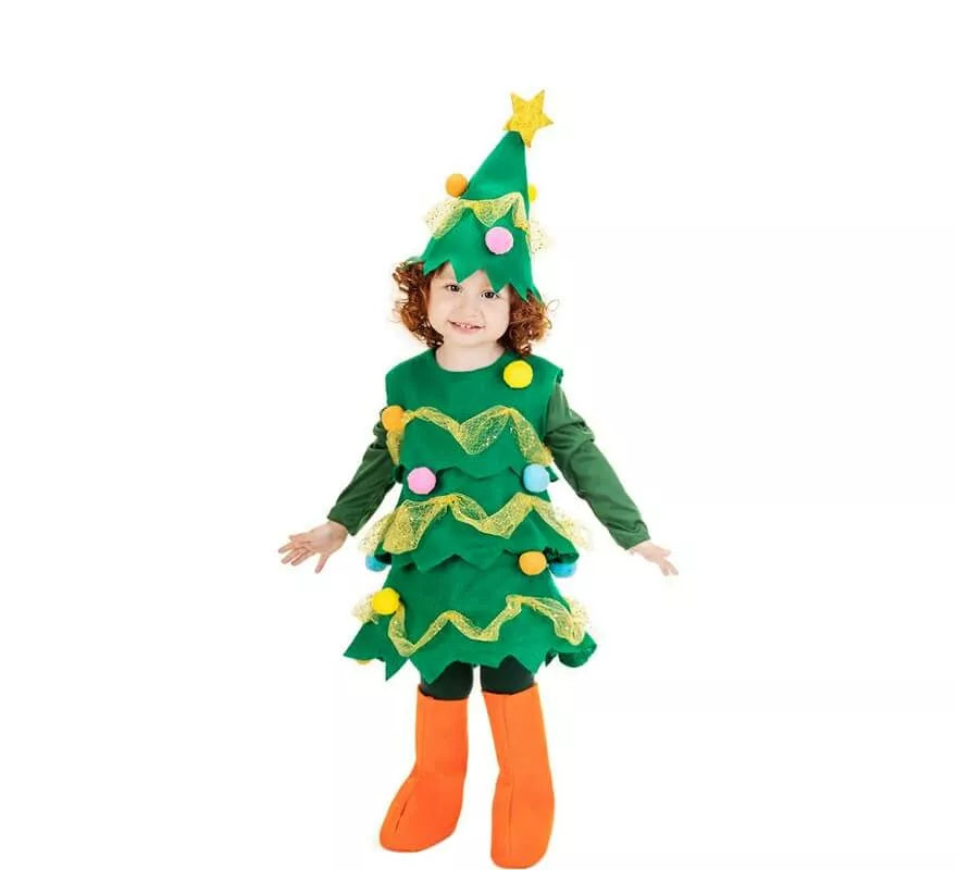 Translation missing: pt-PT.Disfraz de Árbol de Navidad para bebé