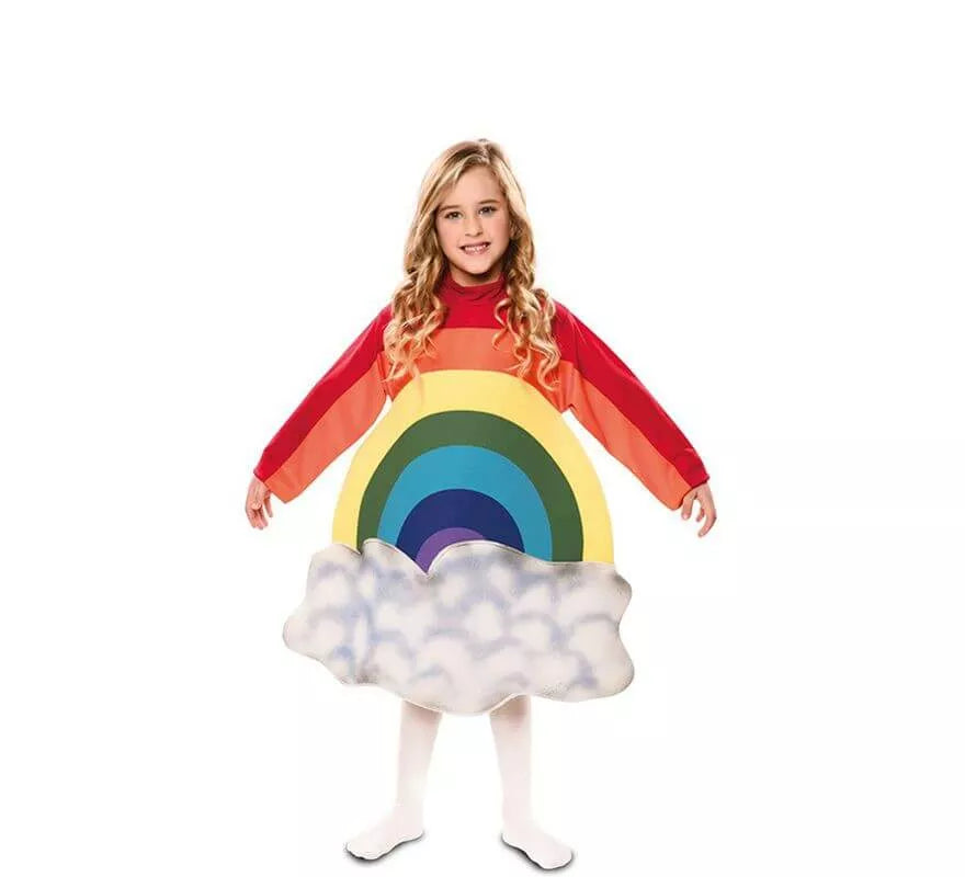 Translation missing: pt-PT.Disfraz de Arcoíris con Nubes para niños y bebé