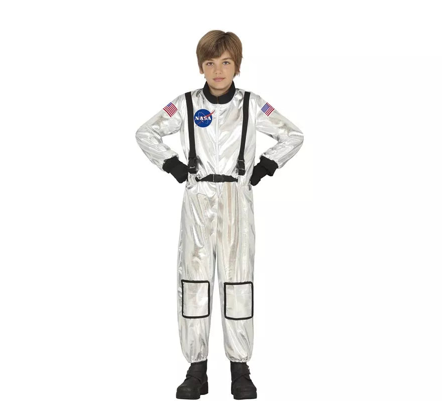 Translation missing: pt-PT.Disfraz de Astronauta blanco para niños
