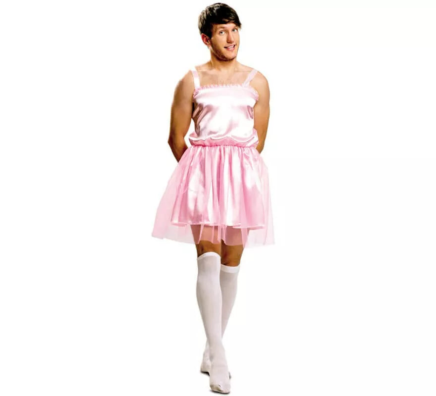 Translation missing: pt-PT.Disfraz de Bailarina rosa para hombre