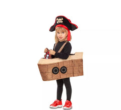 Fato de navio pirata para crianças