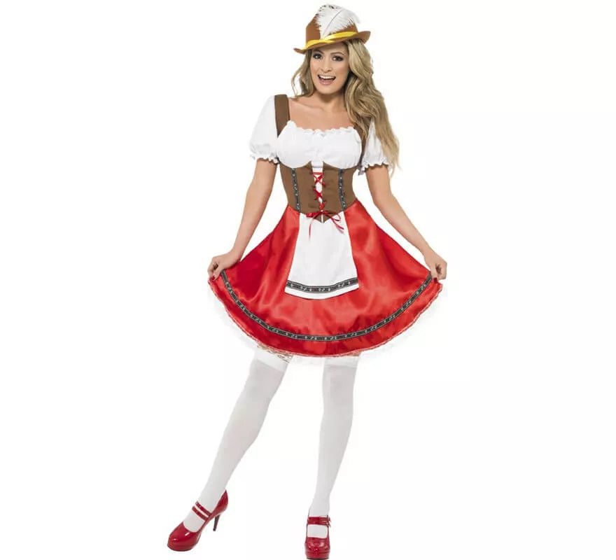 Translation missing: pt-PT.Disfraz de Bávara para Mujer para Oktoberfest