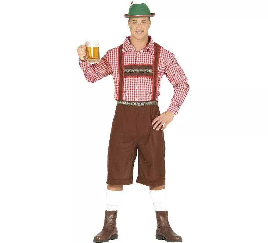 Translation missing: pt-PT.Disfraz de Bávaro para Oktoberfest para hombre