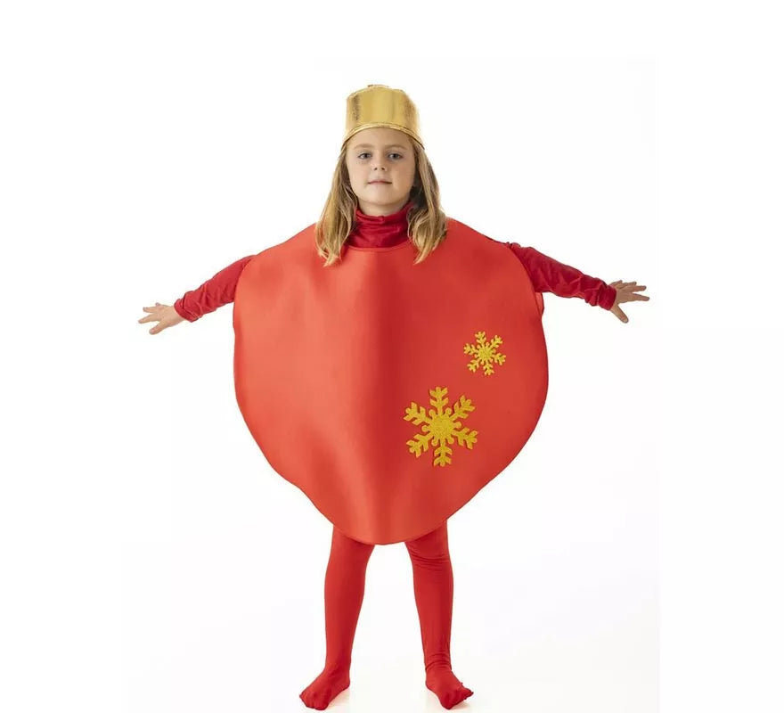 Translation missing: pt-PT.Disfraz de Bola Roja Navidad para niños