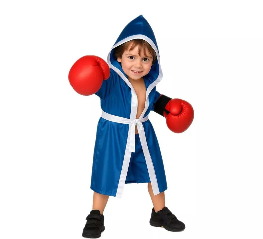 Translation missing: pt-PT.Disfraz de Boxeador Azul para niño