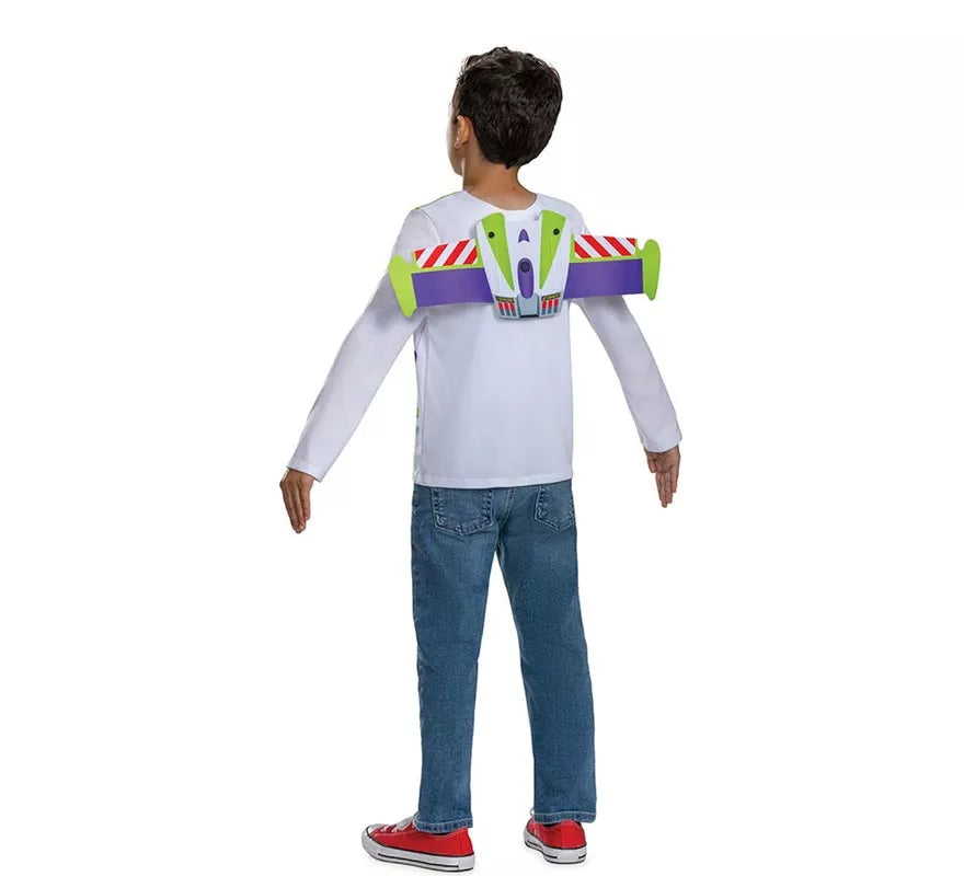 Translation missing: pt-PT.Disfraz de Buzz lightyear clásico con alas para niño