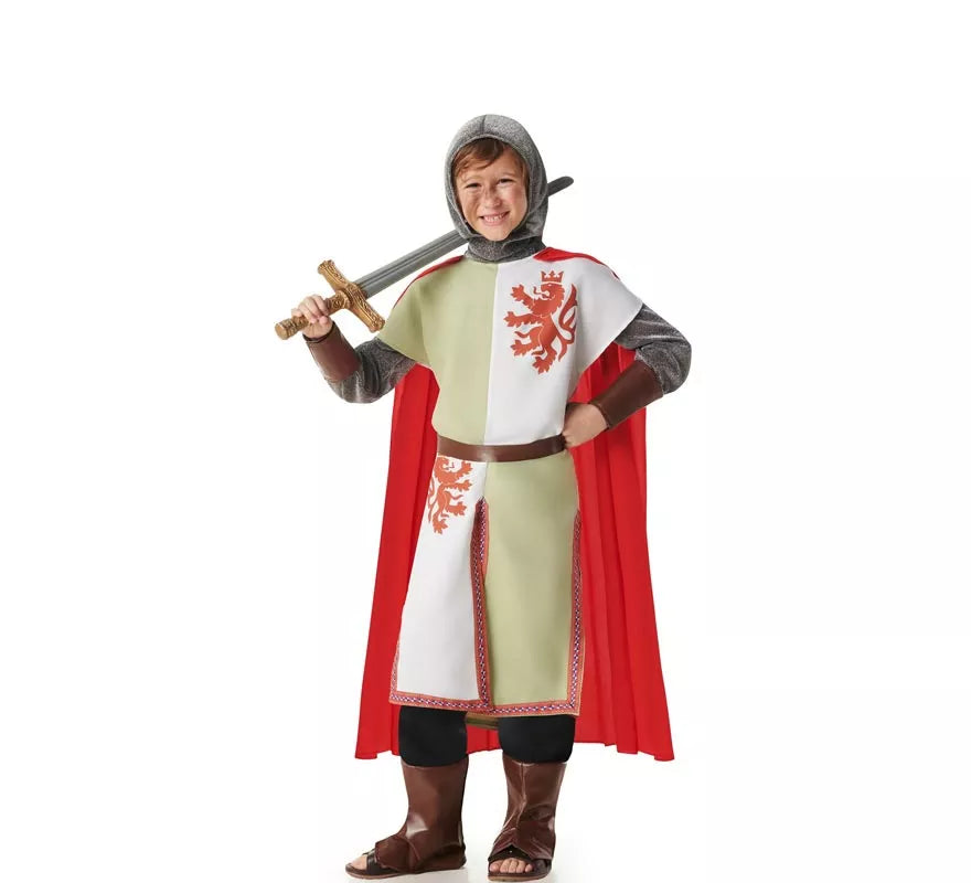Translation missing: pt-PT.Disfraz de Caballero Medieval León para niños