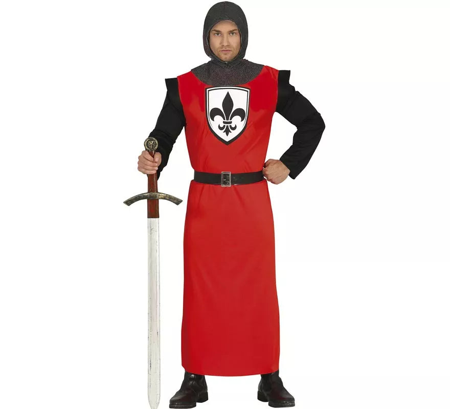 Translation missing: pt-PT.Disfraz de Caballero Medieval Nocturno para hombre