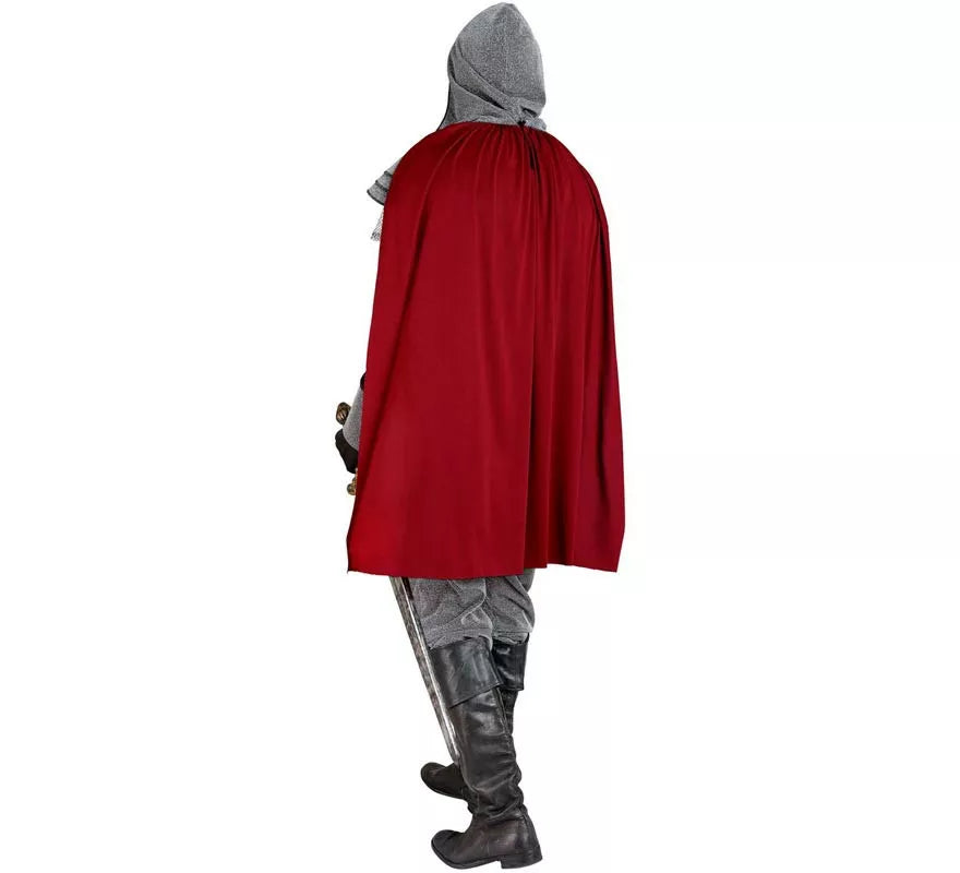 Translation missing: pt-PT.Disfraz de Caballero Medieval Oscuro para hombre