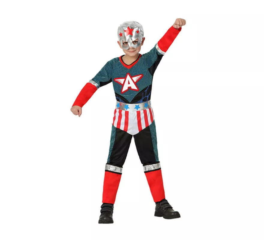 Translation missing: pt-PT.Disfraz de Capitán Azul para niños