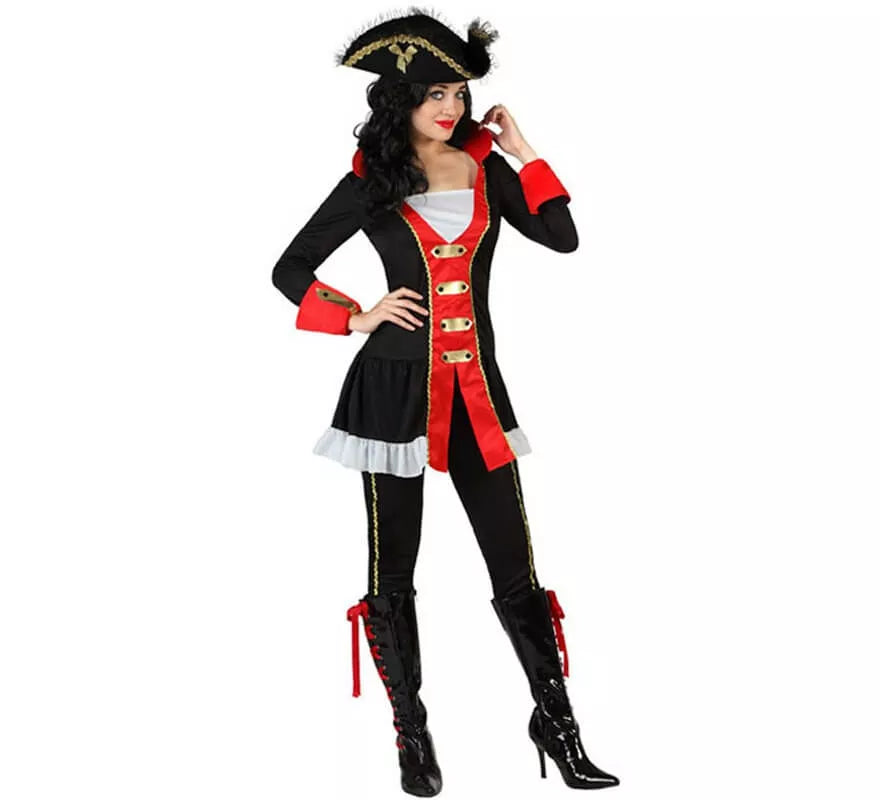 Translation missing: pt-PT.Disfraz de Capitana Pirata para mujer