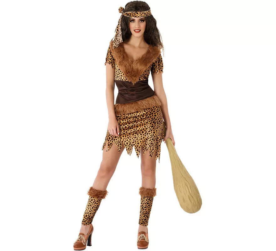 Translation missing: pt-PT.Disfraz de Cavernícola Neandertal para mujer