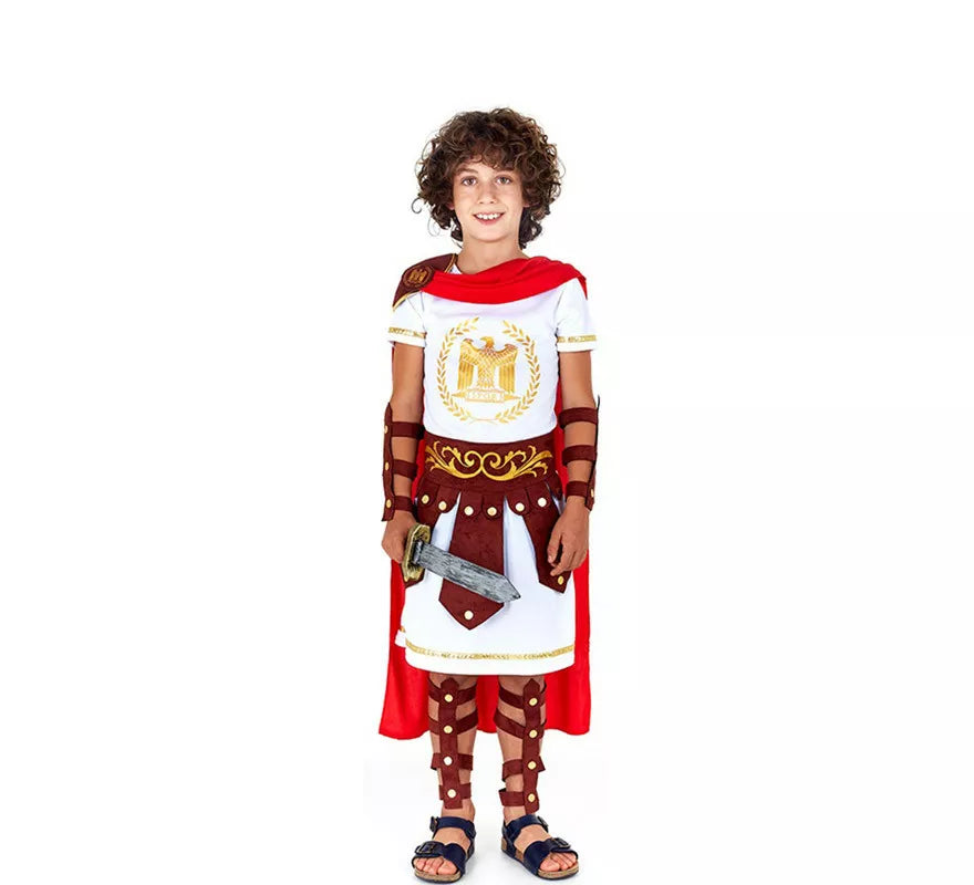 Translation missing: pt-PT.Disfraz de Centurión Romano con Insignia para niño