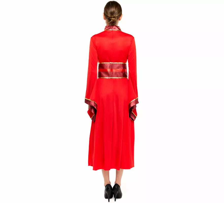 Translation missing: pt-PT.Disfraz de China Hanfu rojo para mujer