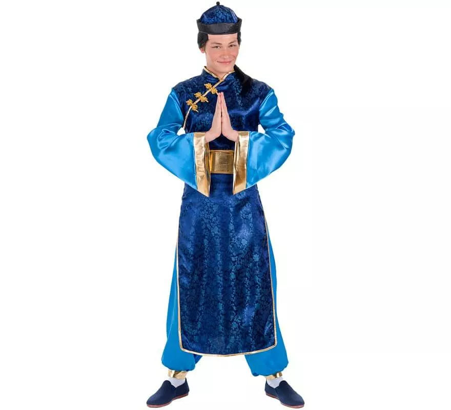 Translation missing: pt-PT.Disfraz de Chinito Azul para hombre