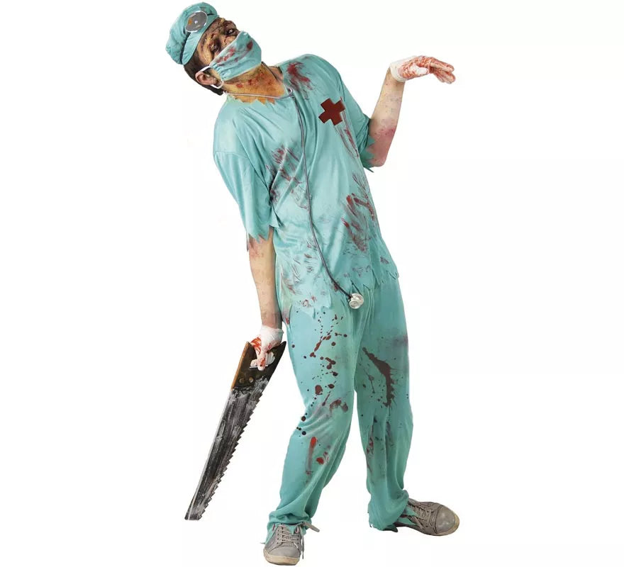 Translation missing: pt-PT.Disfraz de Cirujano Zombie para hombre