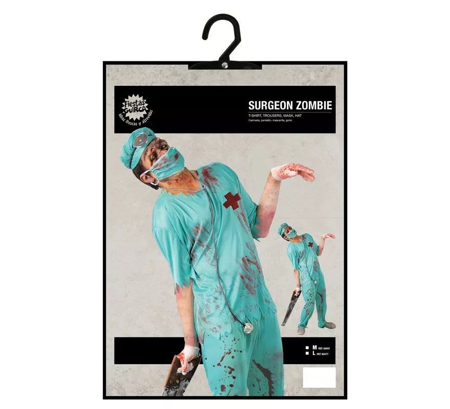 Translation missing: pt-PT.Disfraz de Cirujano Zombie para hombre