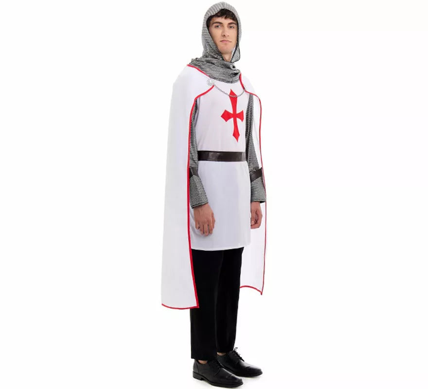 Translation missing: pt-PT.Disfraz de Cruzado Templario para hombre