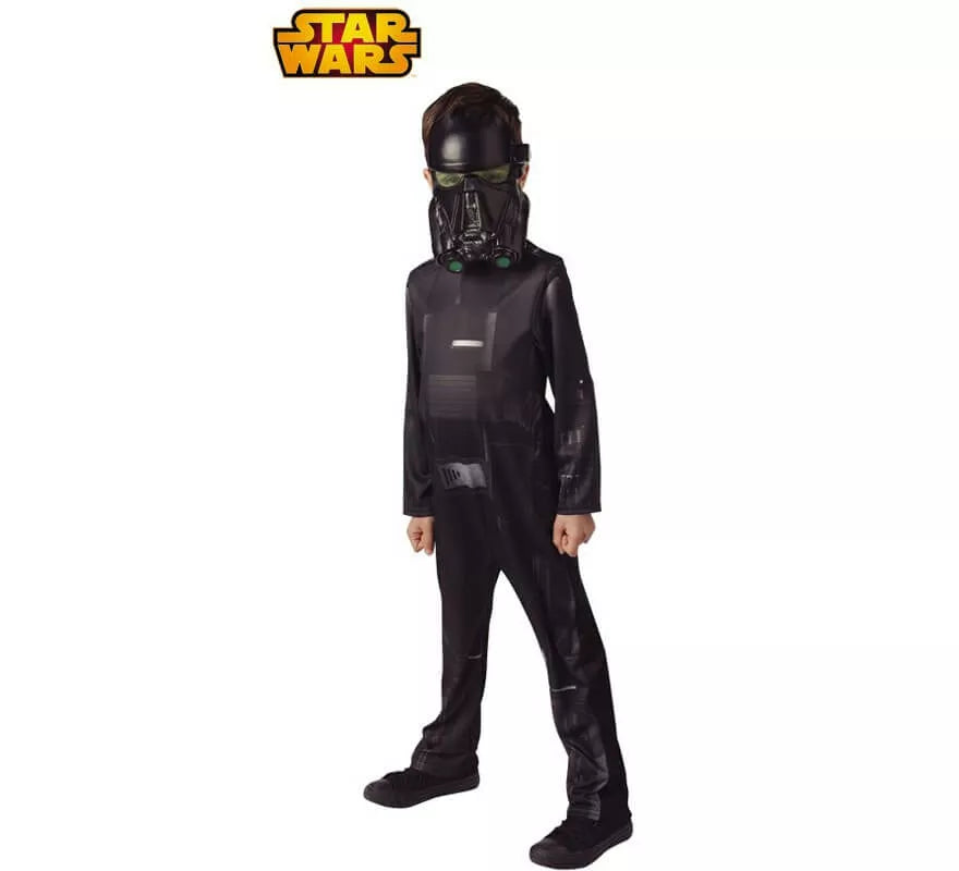 Translation missing: pt-PT.Disfraz de Death Trooper Negro Classic de Star Wars Rogue One para niño