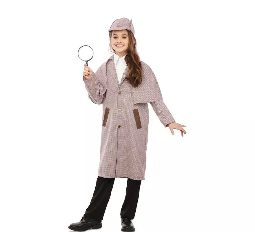 Translation missing: pt-PT.Disfraz de Detective de los años 30 con gorro para niño