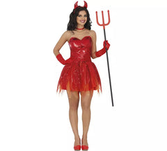 Fato de diabo para mulheres