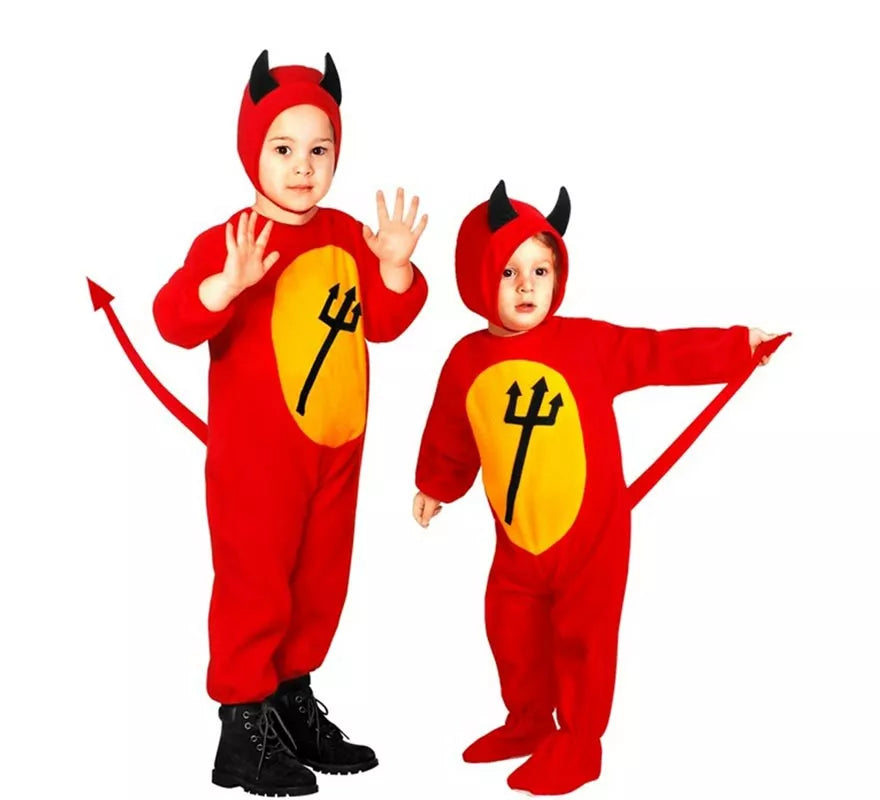 Translation missing: pt-PT.Disfraz de Diablillo con Gorro para niño