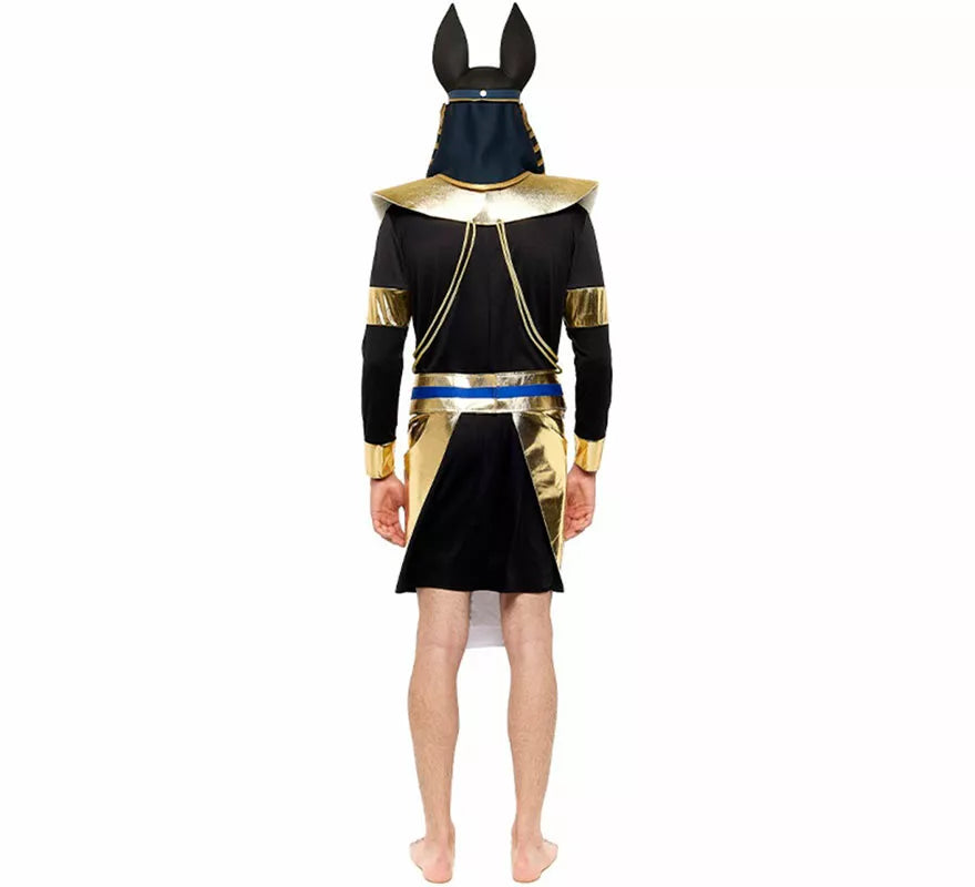 Translation missing: pt-PT.Disfraz de Dios Egipcio Anubis para hombre