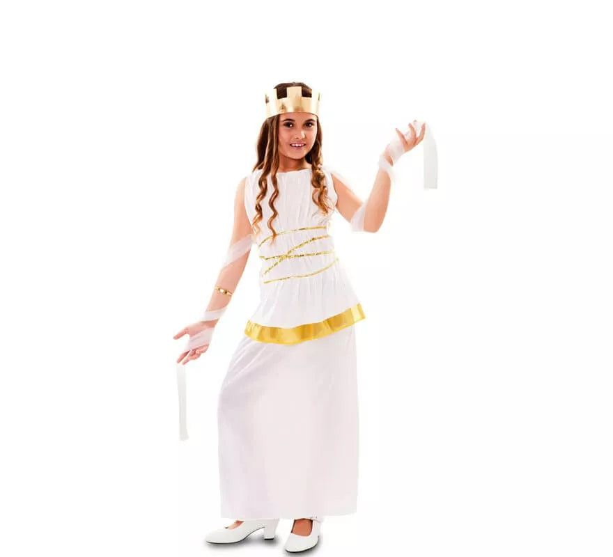 Translation missing: pt-PT.Disfraz de Diosa Atenea Griega para niña