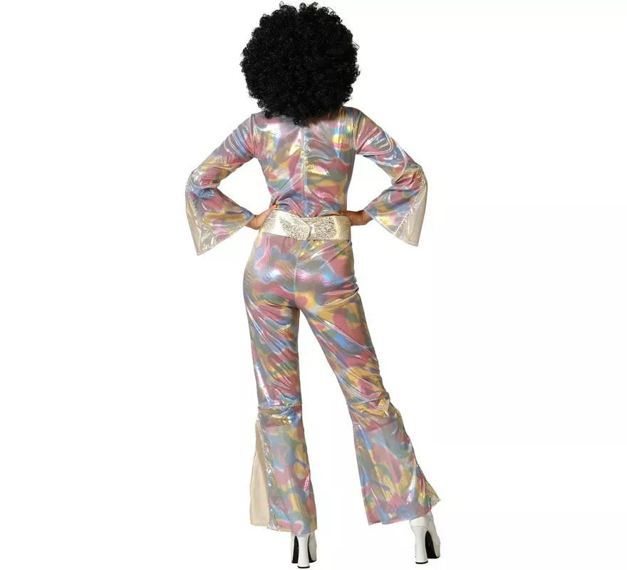 Translation missing: pt-PT.Disfraz de Disco multicolor para mujer