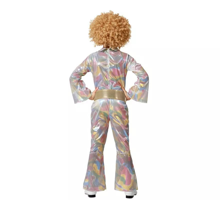 Translation missing: pt-PT.Disfraz de Disco multicolor para niños