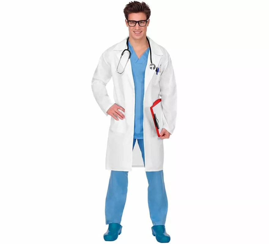 Translation missing: pt-PT.Disfraz de Doctor con Bata para hombre