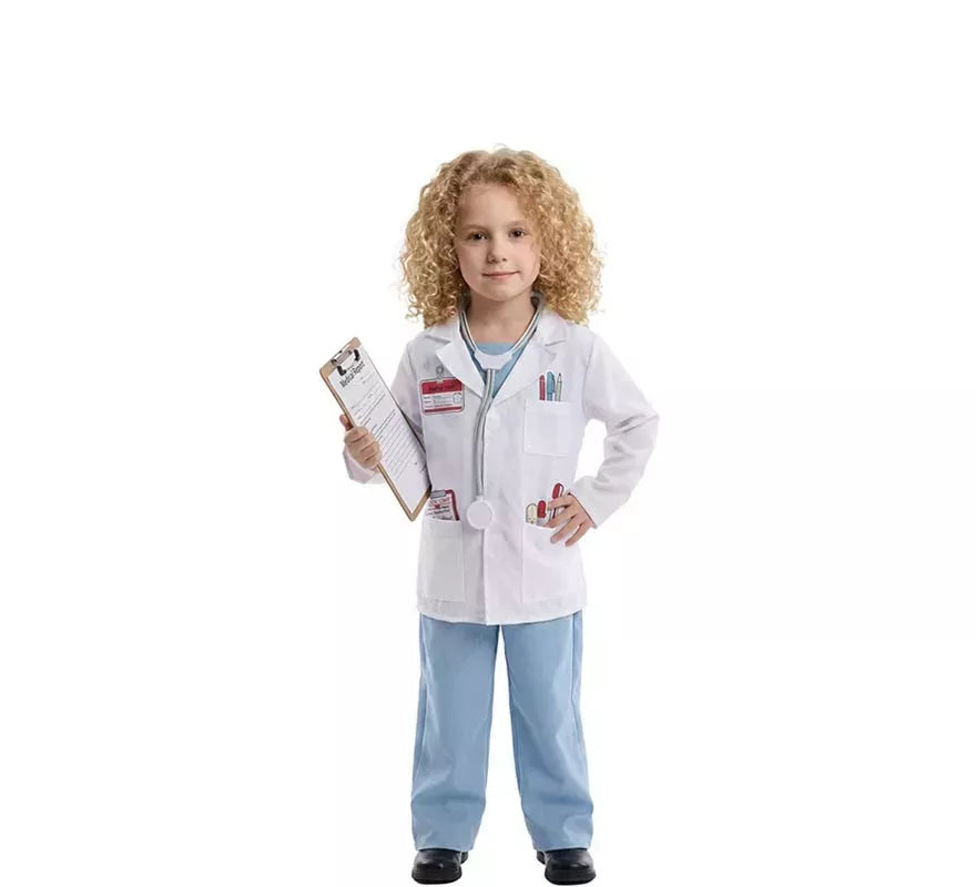 Translation missing: pt-PT.Disfraz de Doctor con identificación para niño