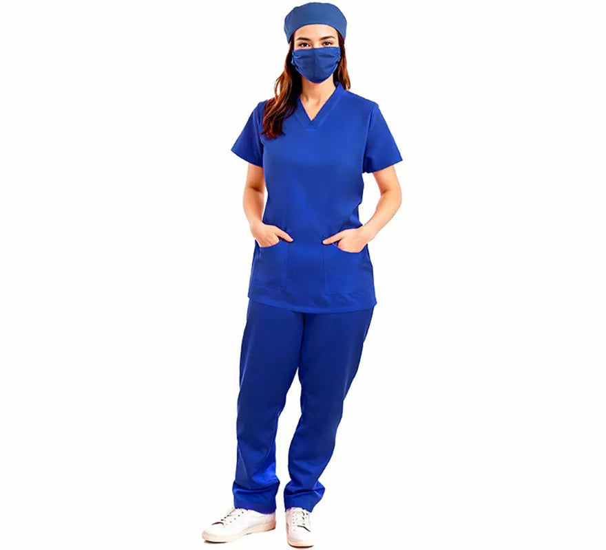 Translation missing: pt-PT.Disfraz de Doctora azul para adulto