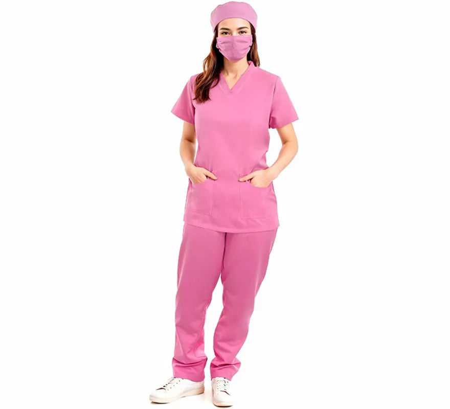 Translation missing: pt-PT.Disfraz de Doctora rosa para mujer
