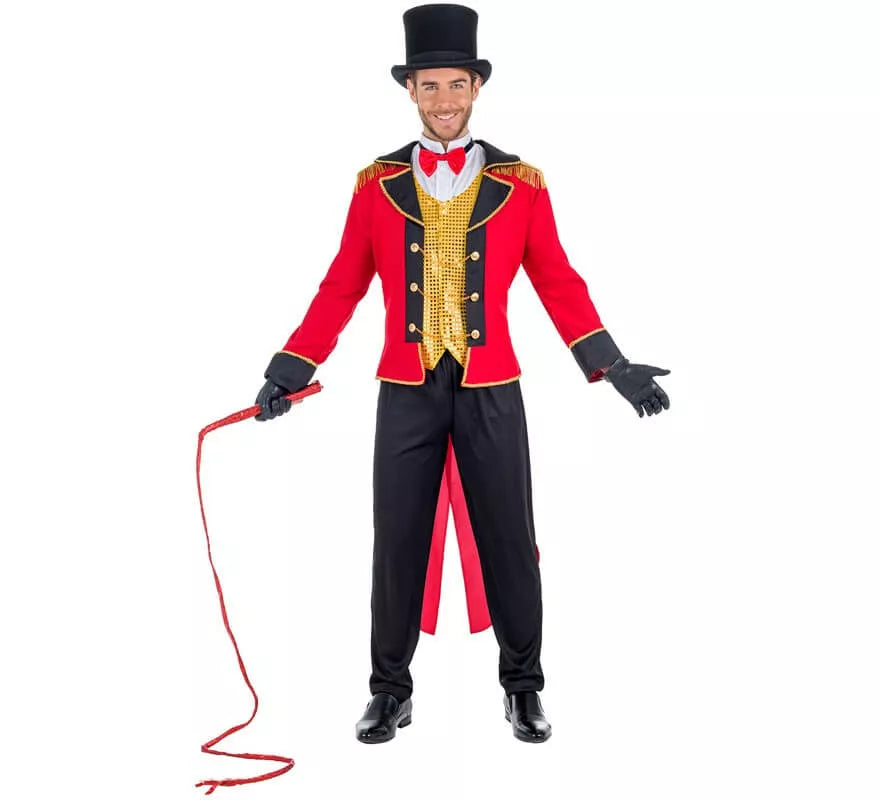 Translation missing: pt-PT.Disfraz de Domador Rojo para hombre