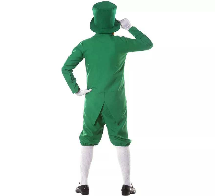 Translation missing: pt-PT.Disfraz de Duende verde Irlandés Leprechaun para hombre