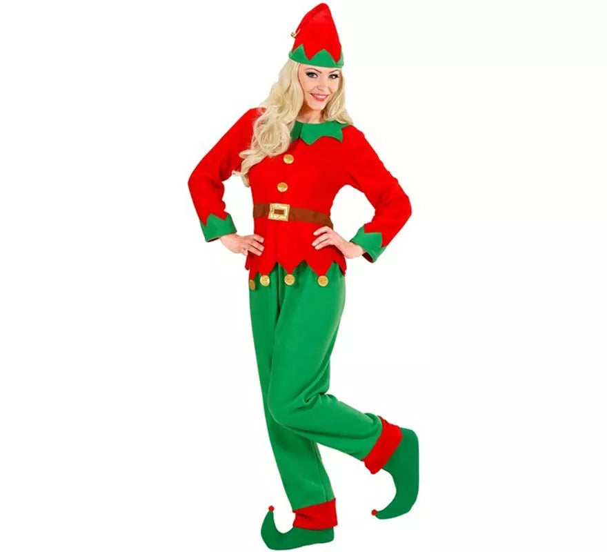 Translation missing: pt-PT.Disfraz de Elfa Ayudante de Santa Claus para mujer
