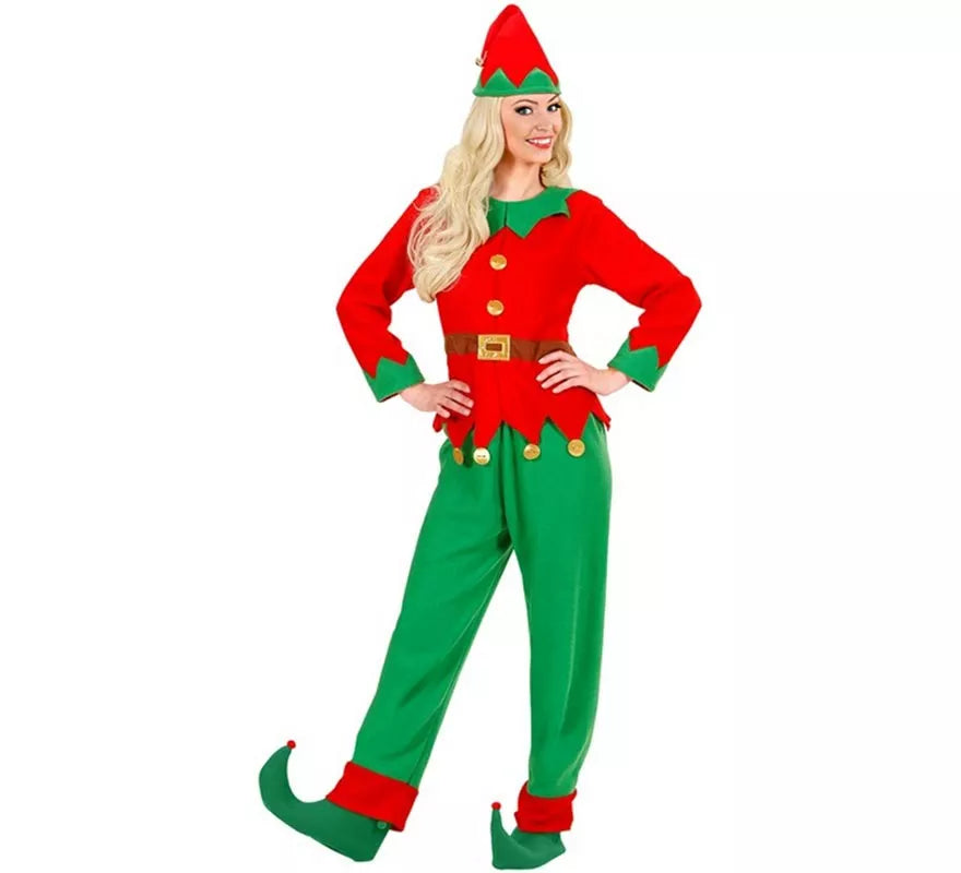 Translation missing: pt-PT.Disfraz de Elfa Ayudante de Santa Claus para mujer